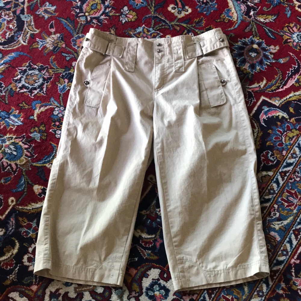 BOSS HUGO BOSS KHAKI CAPRI 42/6